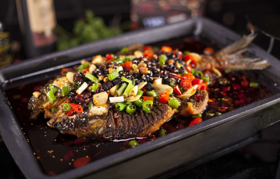 豆豉烤魚培訓菜品展示1