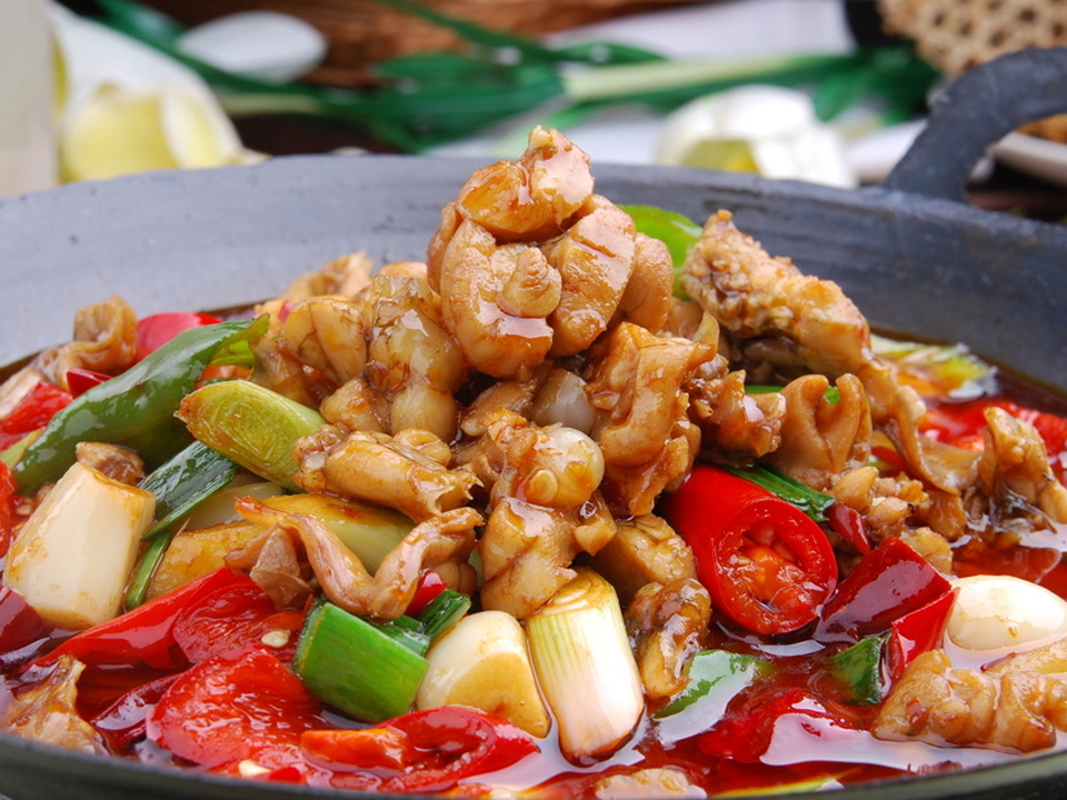 干鍋牛蛙培訓菜品展示2